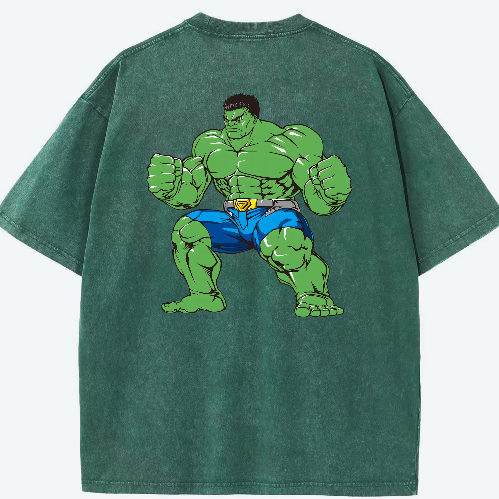 （画像用） アベンジャーズ The Avengers 綿100% ヴィンテージ風 半袖Tシャツ（背面プリント）